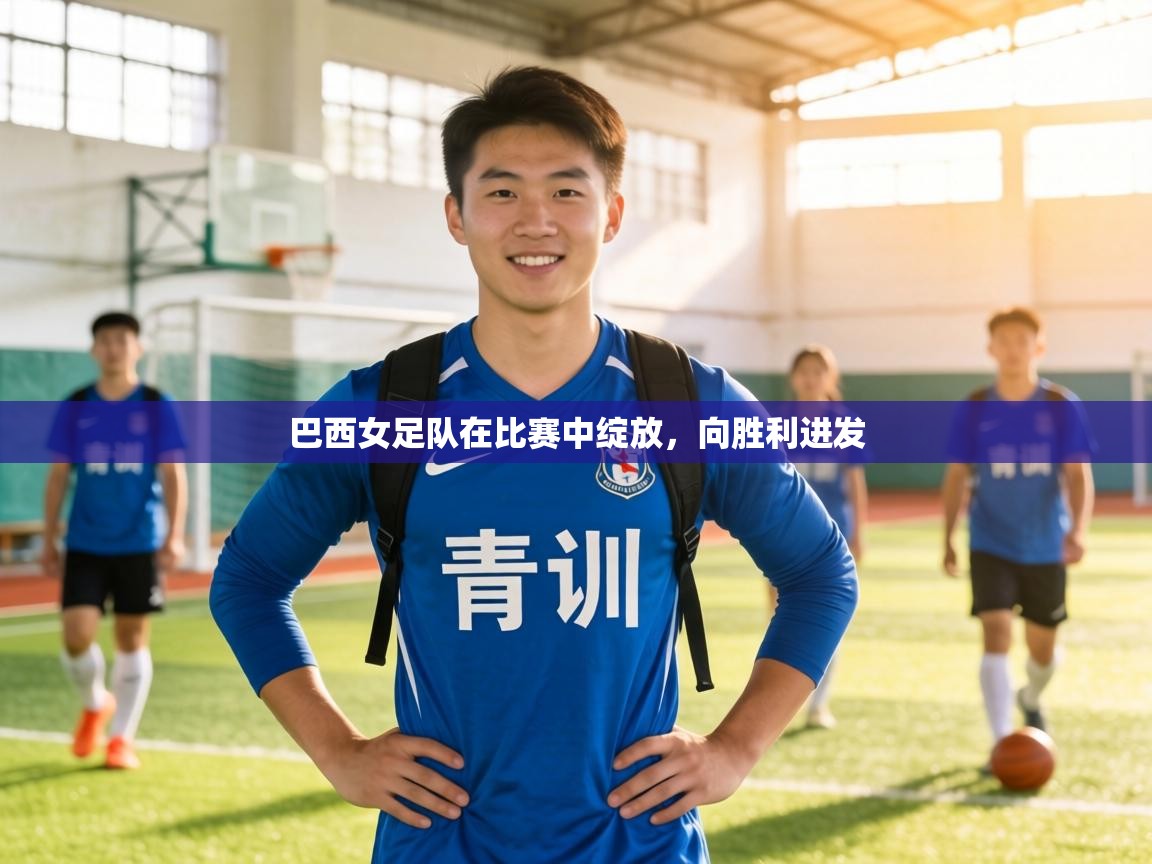 巴西女足队在比赛中绽放，向胜利进发  第1张